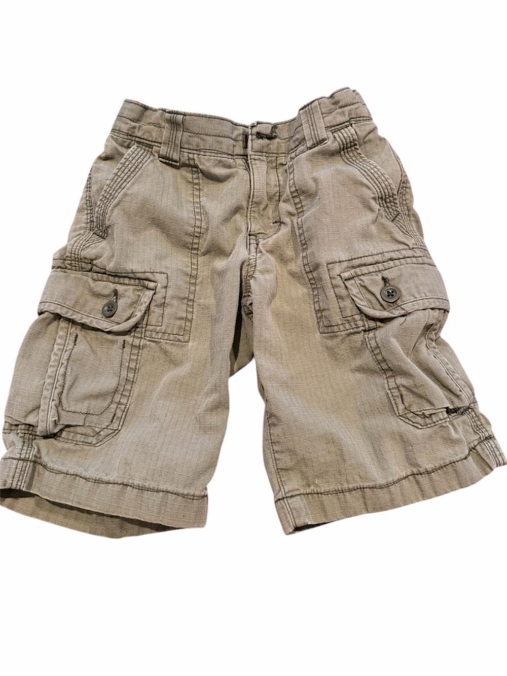 Kids Cargo Shorts in army green